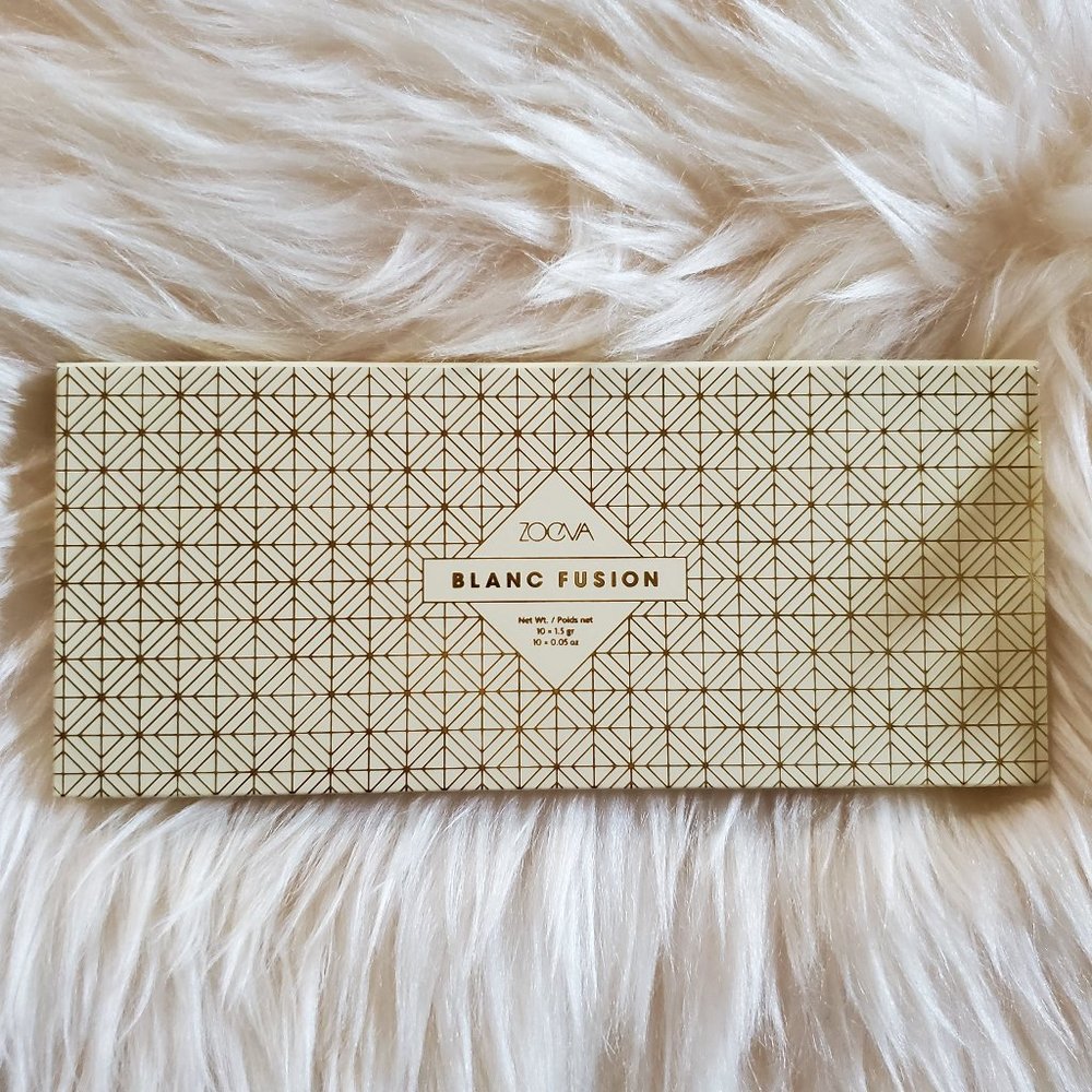 Zoeva "Blanc Fusion" Eyeshadow Palette